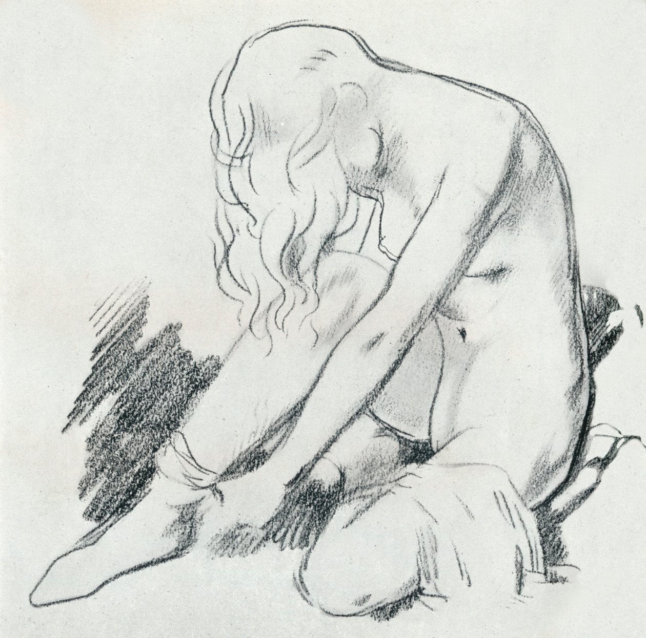 Figuuritutkimus, 1900-luku 1932 tekijältä William Newenham Montague Orpen