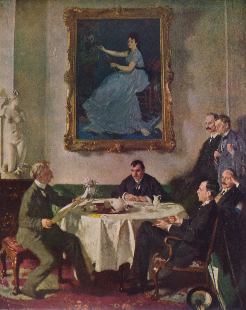 Kunnioitus Manetille, 1909 1935 tekijältä William Newenham Montague Orpen
