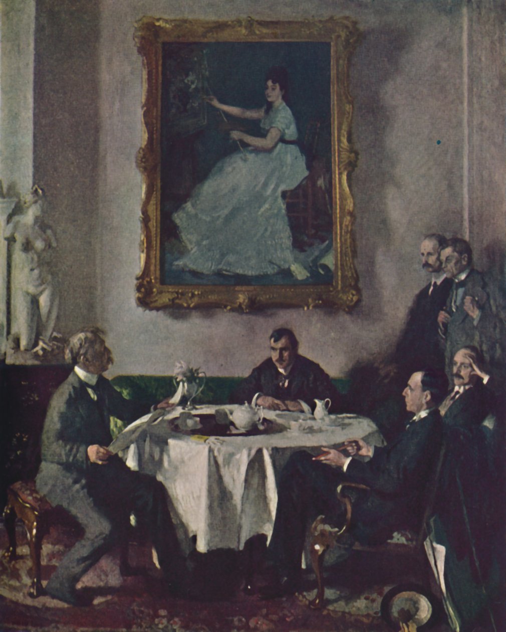 Kunnioitus Manetille, 1909, c1950. tekijältä William Newenham Montague Orpen