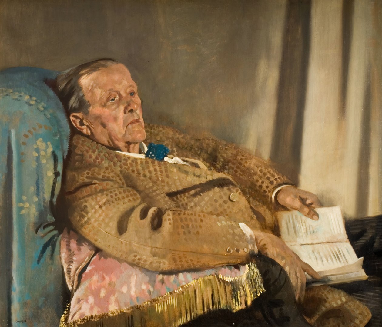 Sir Edwin Ray Lankesterin muotokuva 1847-1929, 1928. tekijältä William Newenham Montague Orpen