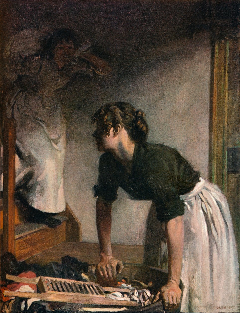 Pesutalo, 1905, 1906 tekijältä William Newenham Montague Orpen