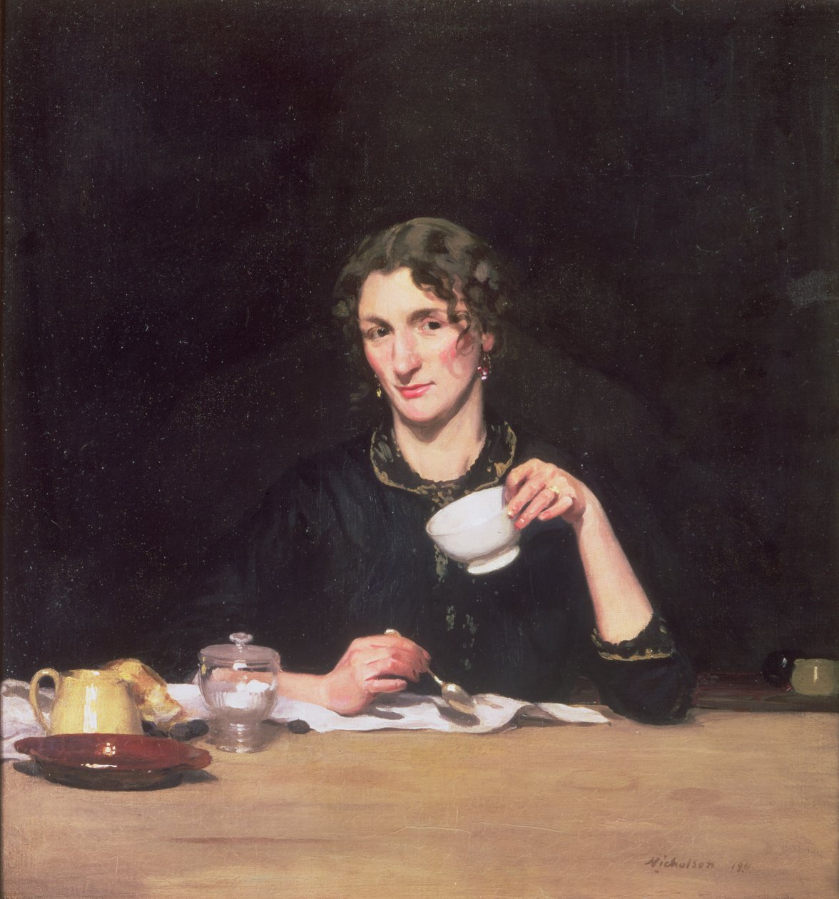Lady at Breakfast tai Le Dejeuner de Marie tekijältä William Nicholson