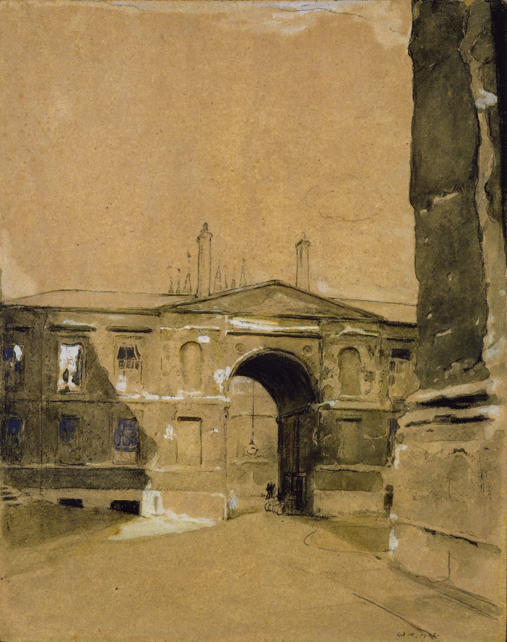 Canterbury Gate, Christ Church, Oxfordfinnish tekijältä William Nicholson
