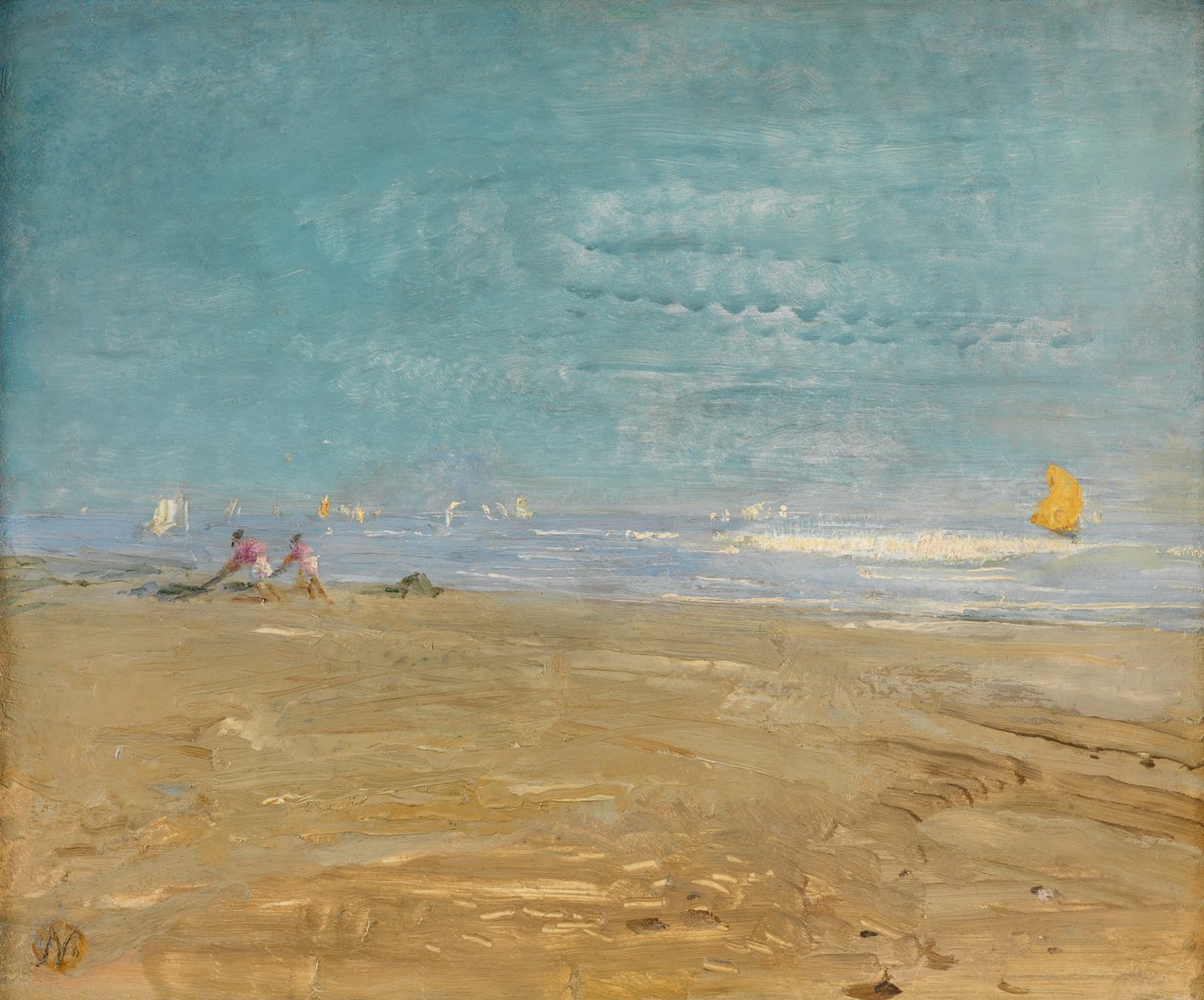 Kauden loppu, Sirocco: The Lido (öljy paneelissa) tekijältä William Nicholson