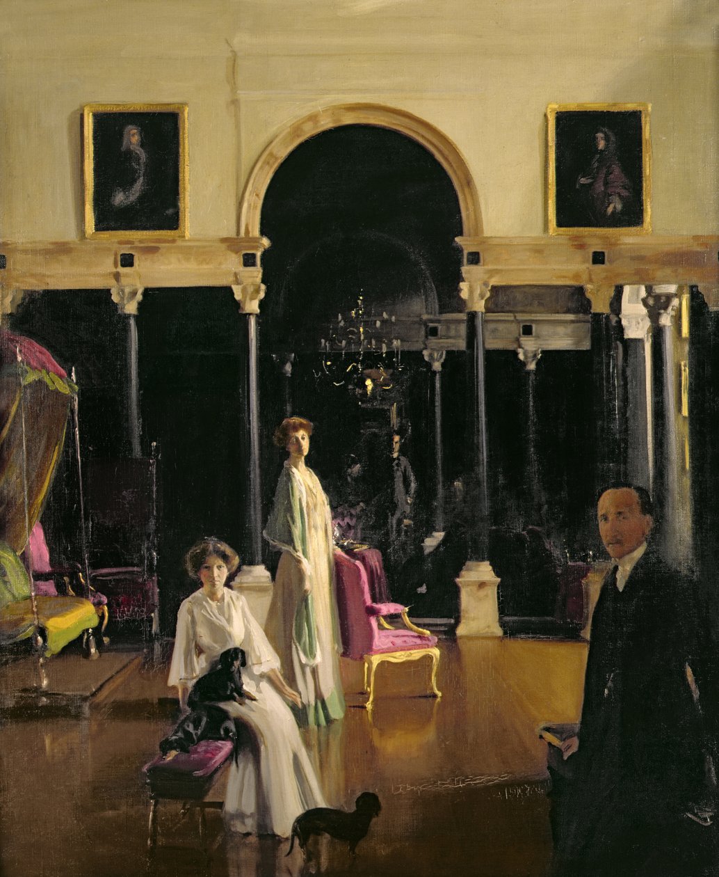 Ryhmämuotokuva Earl of Plymouthin perheestä tekijältä William Nicholson