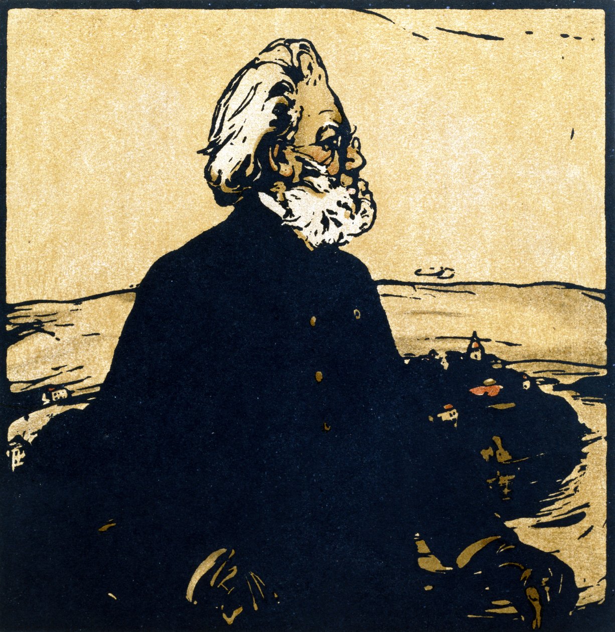 Henrik Ibsen, "Kaksitoista muotokuvaa - toinen sarja", ensimmäisen julkaisija William Heinemann tekijältä William Nicholson