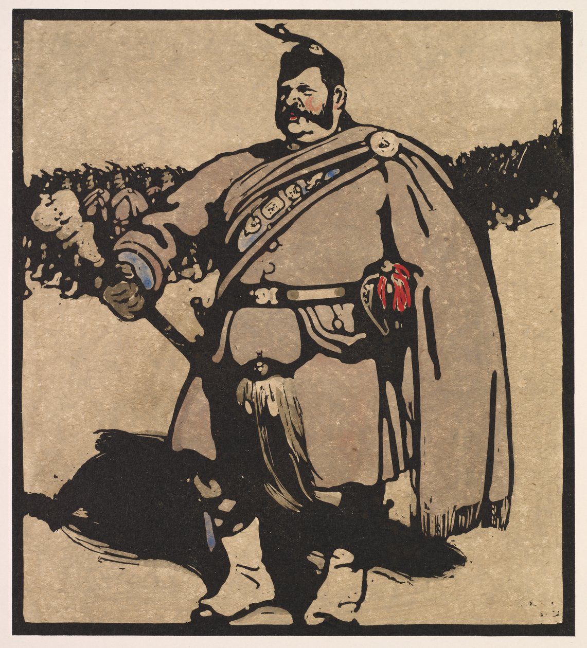 Lontoon tyypit: Drum-Major tekijältä William Nicholson