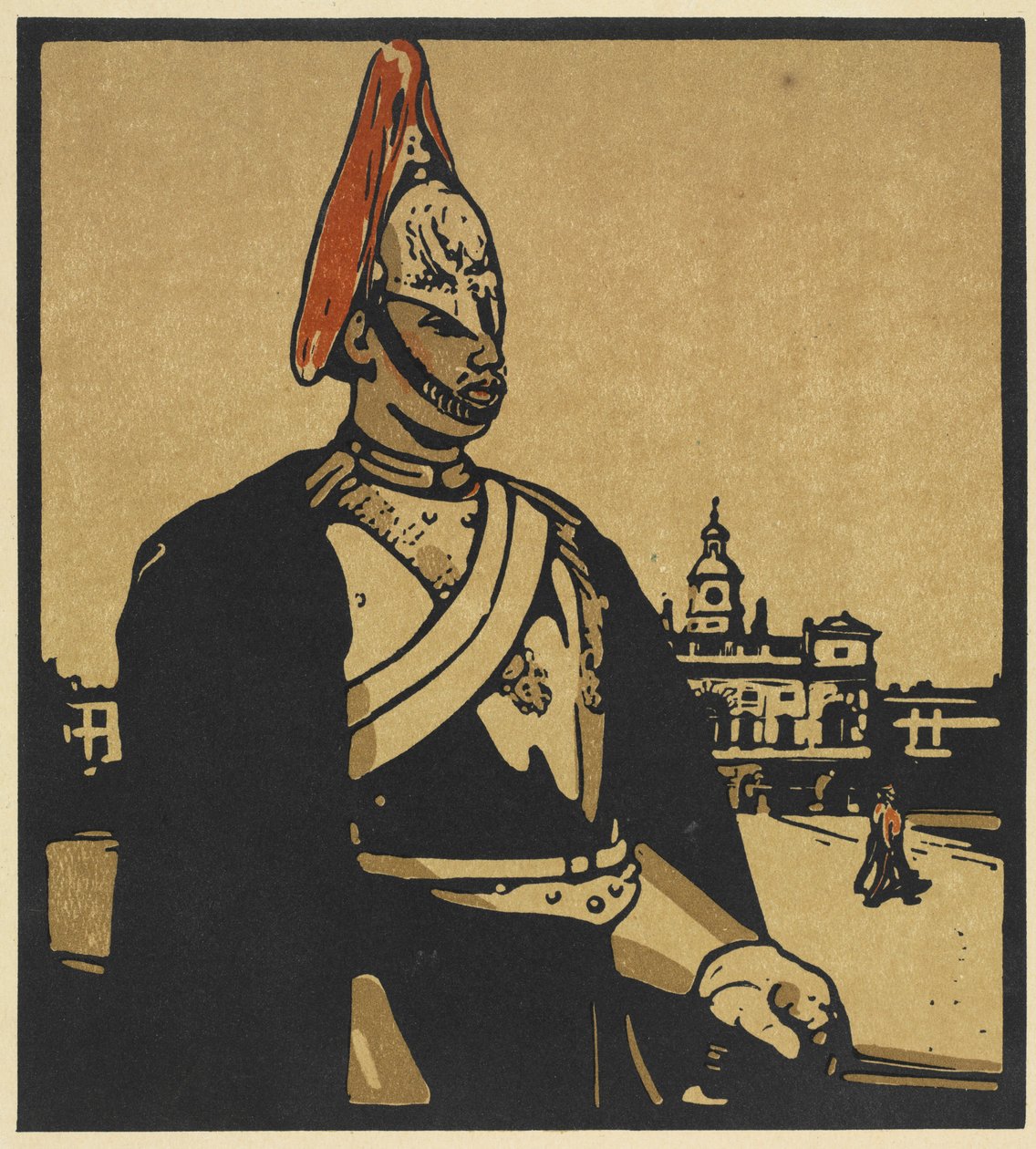 Lontoon tyypit: Guardsman tekijältä William Nicholson