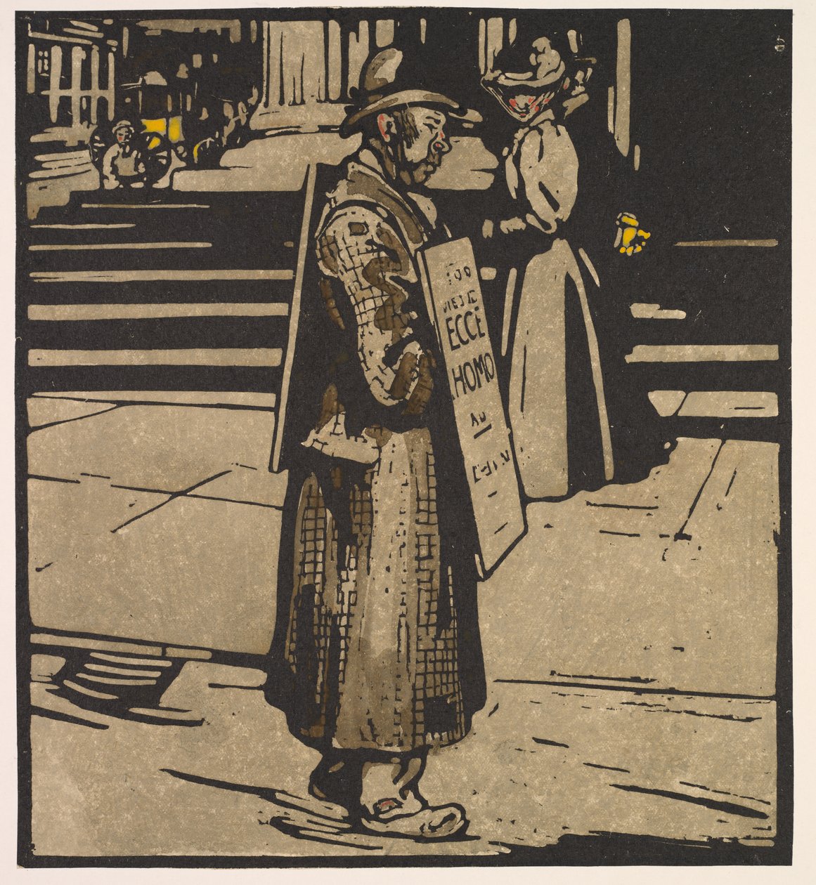 Lontoon tyypit: Sandwich-Man tekijältä William Nicholson