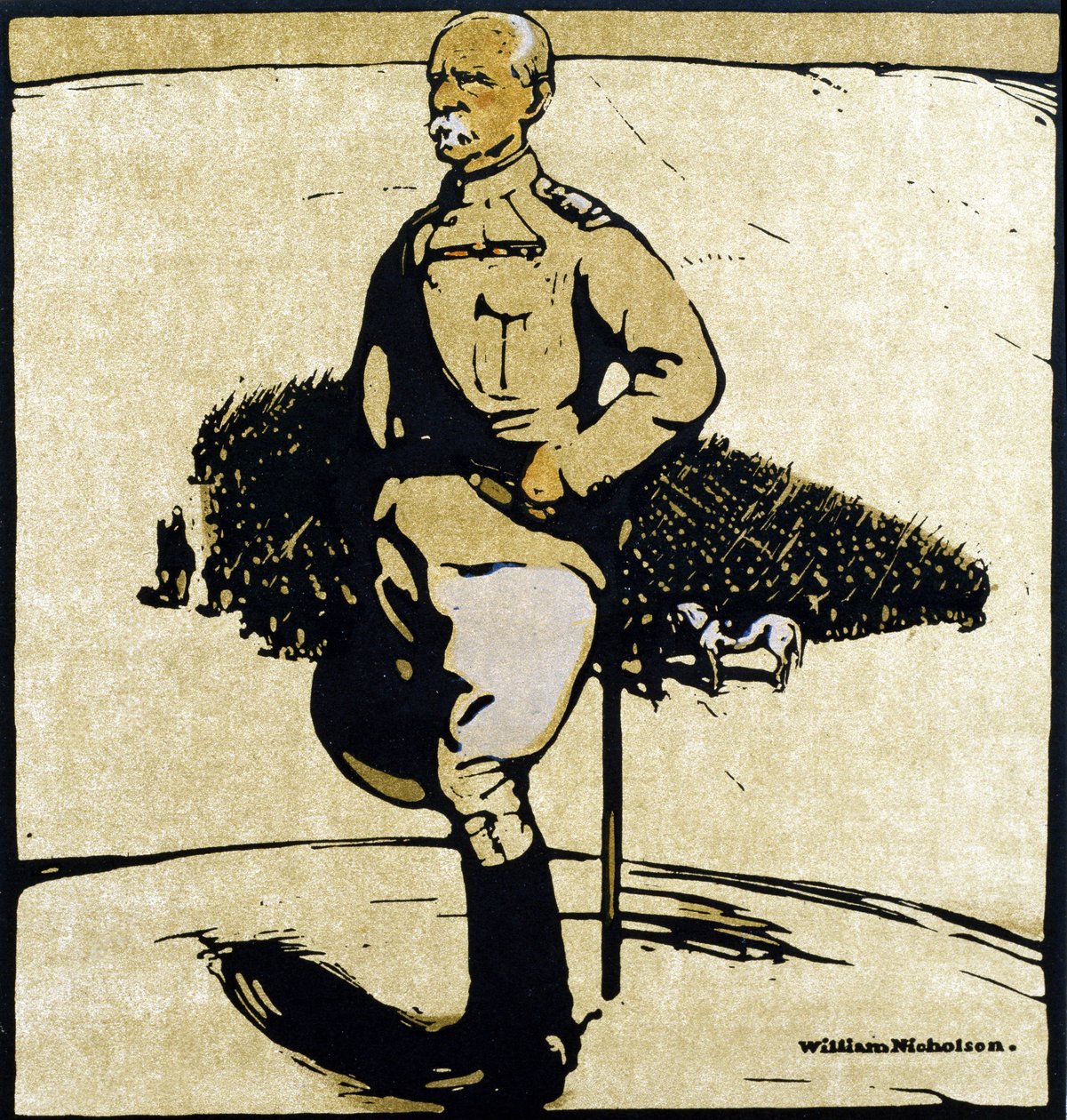 Lord Roberts, "Twelve Portraits" -julkaisusta, jonka ensimmäisenä julkaisi William Heinemann tekijältä William Nicholson