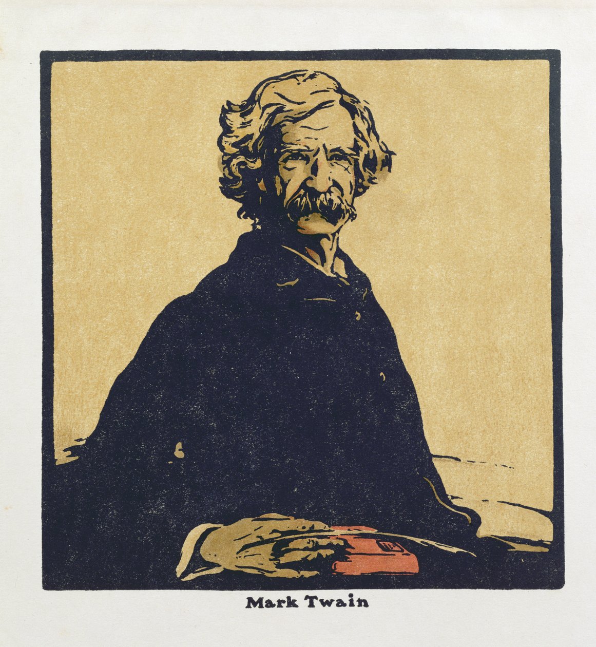 Mark Twain, "Twelve Portraits - Second Series" -sarjasta, jonka ensimmäisenä julkaisi William Heinemann tekijältä William Nicholson