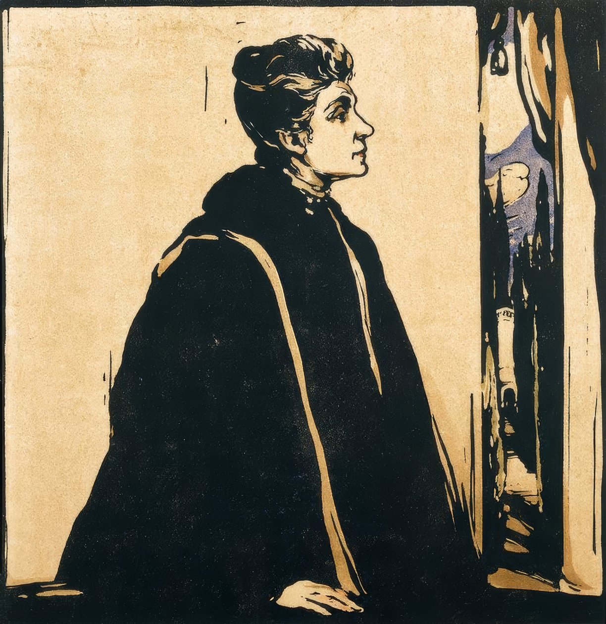 Eleonora Dusen muotokuva tekijältä William Nicholson