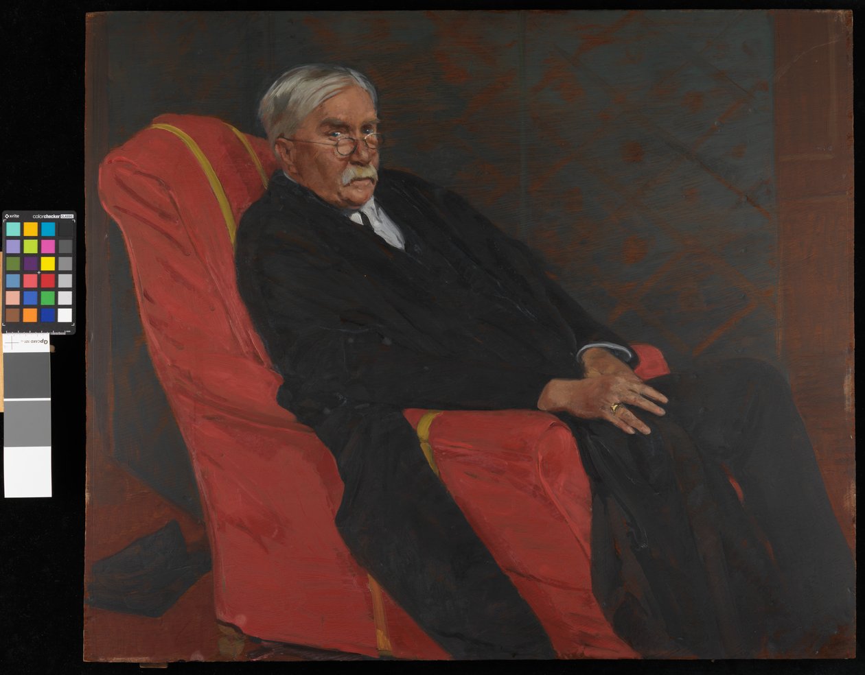 Tohtori A.C. Bensonin muotokuva tekijältä William Nicholson