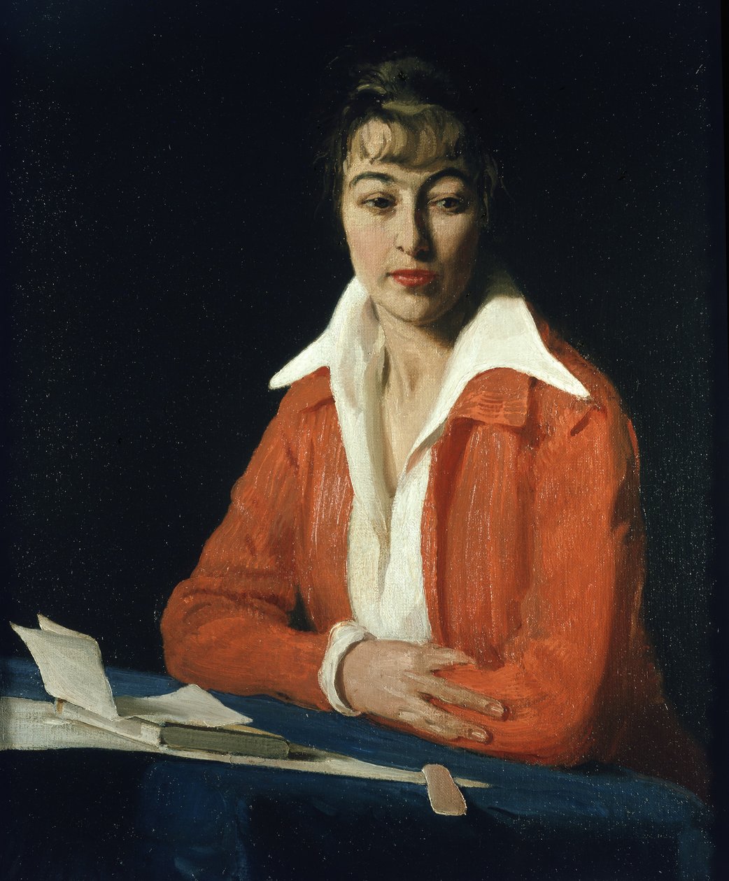 Neiti Maude Nelken muotokuva, noin 1914 (öljy kankaalle). tekijältä William Nicholson