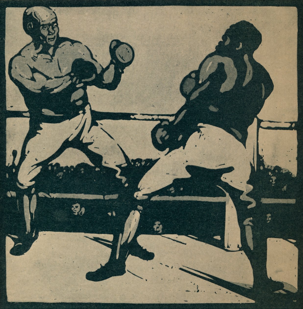 Bokserit, 1898, 1935. tekijältä William Nicholson