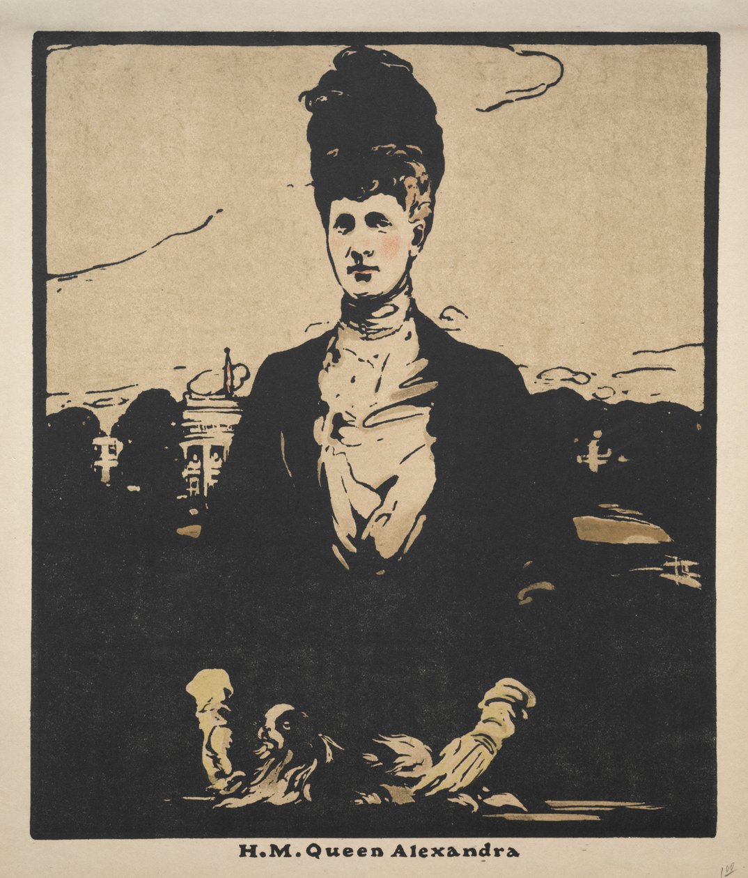 Kaksitoista muotokuvaa (toinen sarja): H. M. Queen Alexandra tekijältä William Nicholson