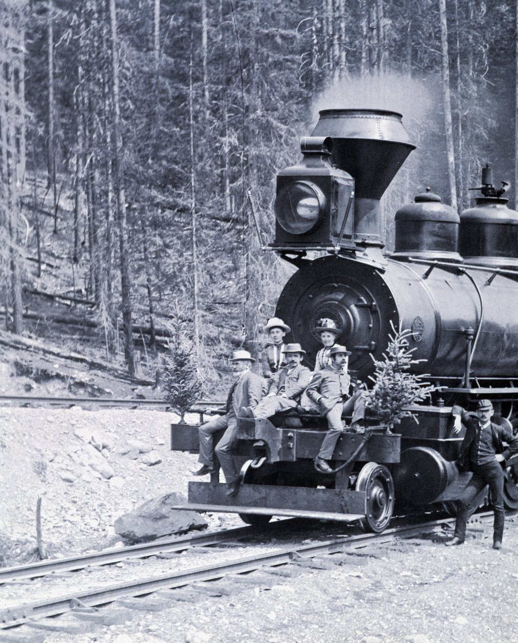 Canadian Railway Pioneers, noin 1890 - kuva Nottman tekijältä William Notman