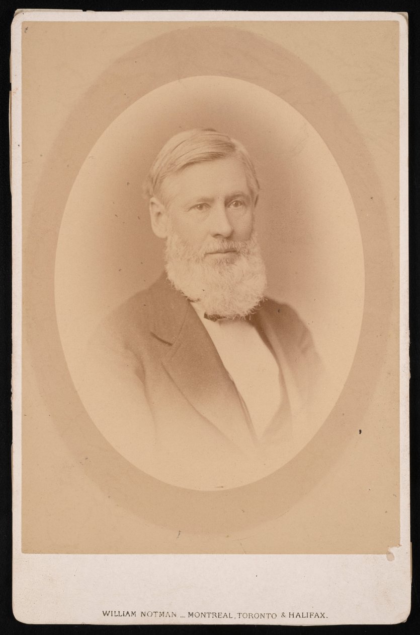 Asa Grayn muotokuva 1810-1888, Ennen vuotta 1876. tekijältä William Notman