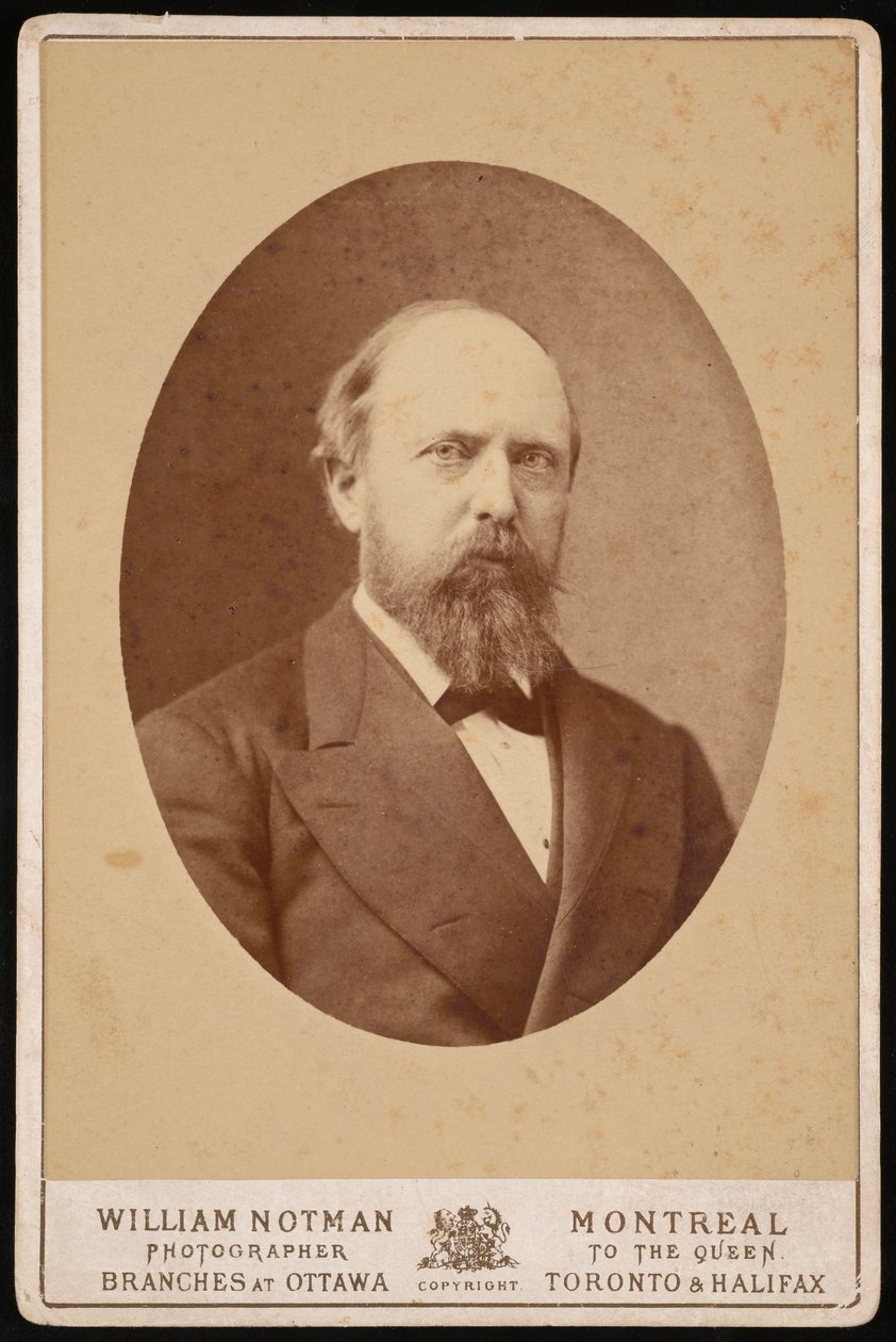 Muotokuva Othniel Charles Marshista 1831-1879, noin 1875. tekijältä William Notman