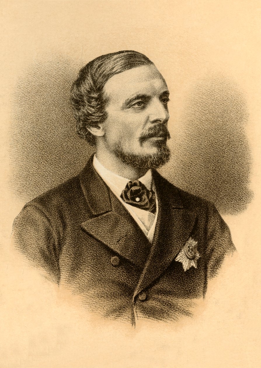 Oikea Hon. Earl Dufferin. K.C.B., c1850, c1880. tekijältä William Notman and Son