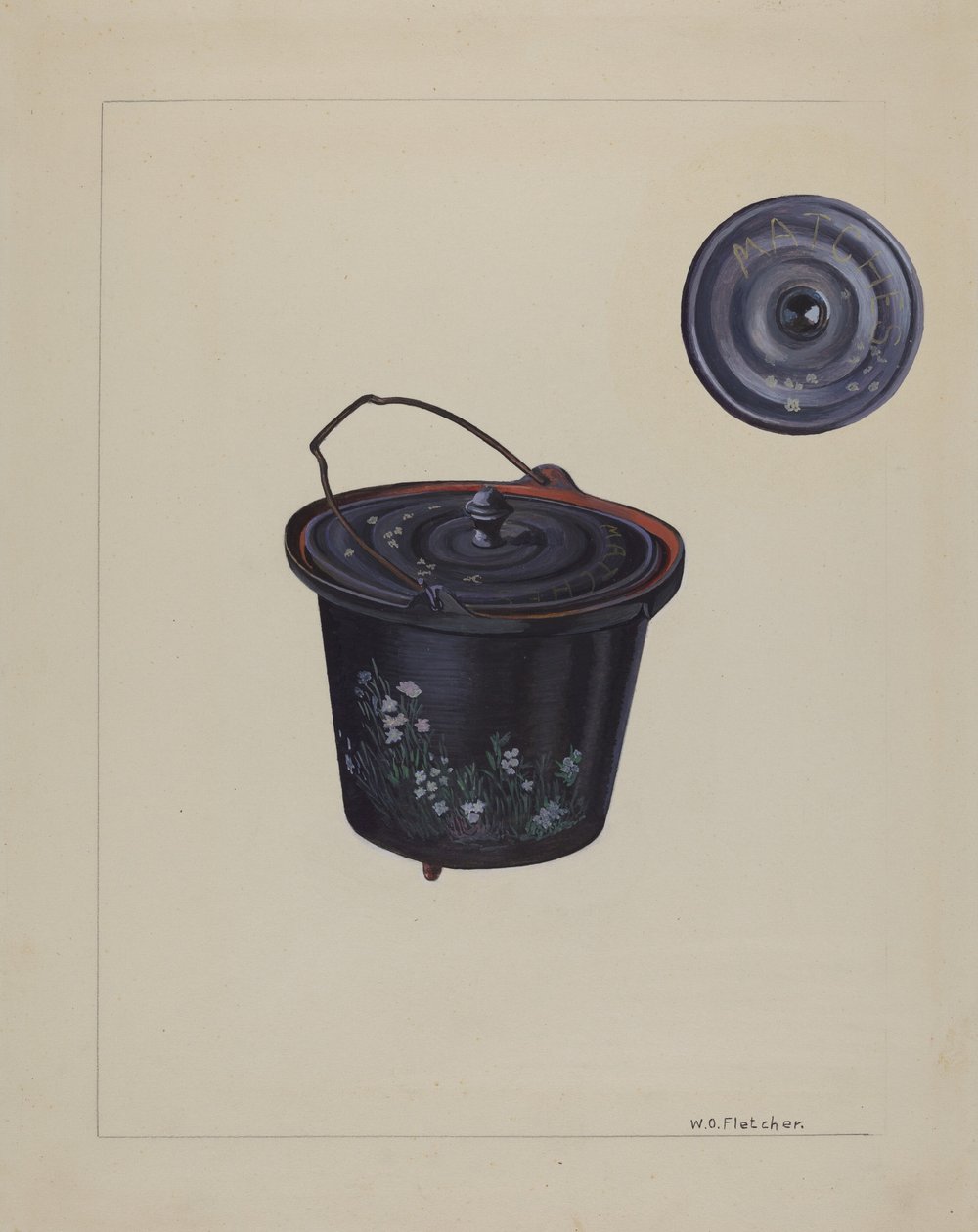 Lasten leluraudan vedenkeitin, n. 1937. tekijältä William O. Fletcher