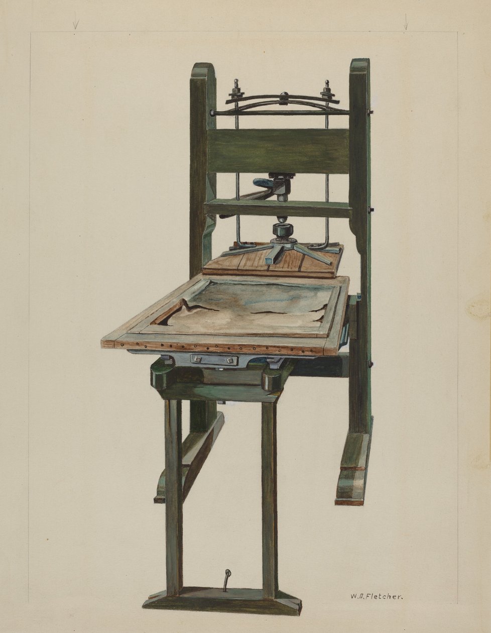 Paina, c. 1937. tekijältä William O. Fletcher