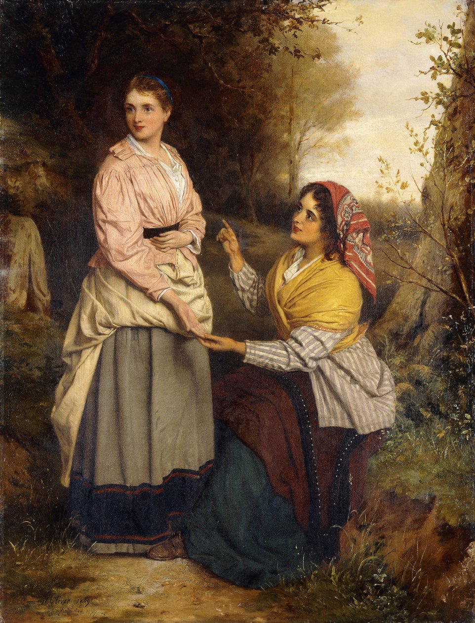 Gypsyn profetia, 1877 tekijältä William Oliver