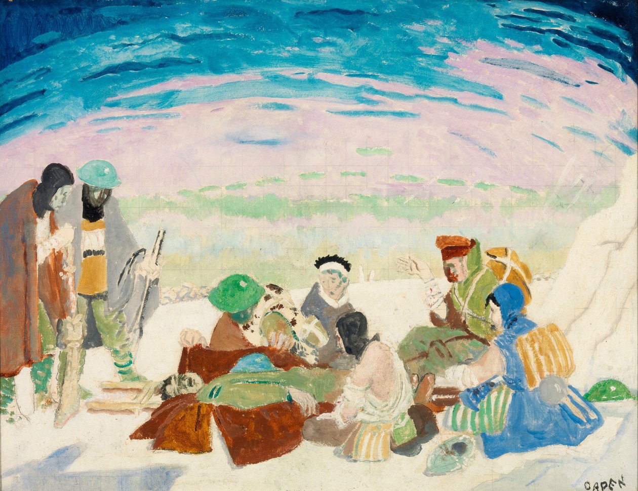 Kuolema lumessa tekijältä William Orpen