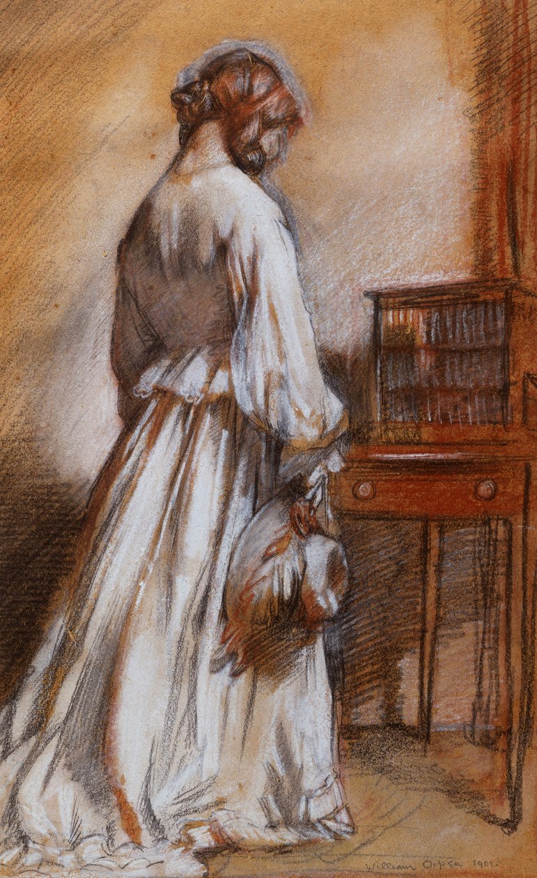 Sisätilat, Chelsea, 1901 tekijältä William Orpen