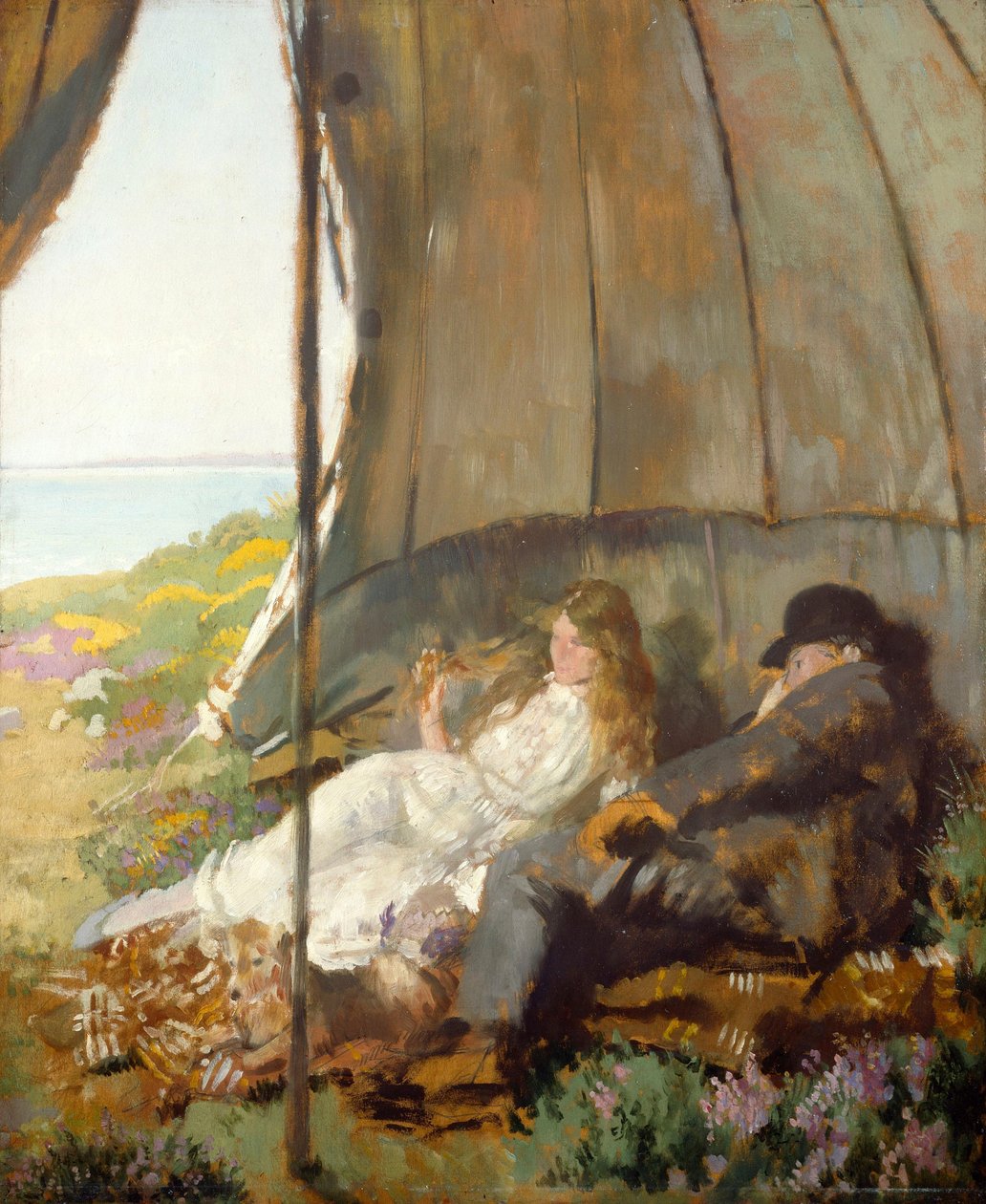 Katse merelle tekijältä William Orpen