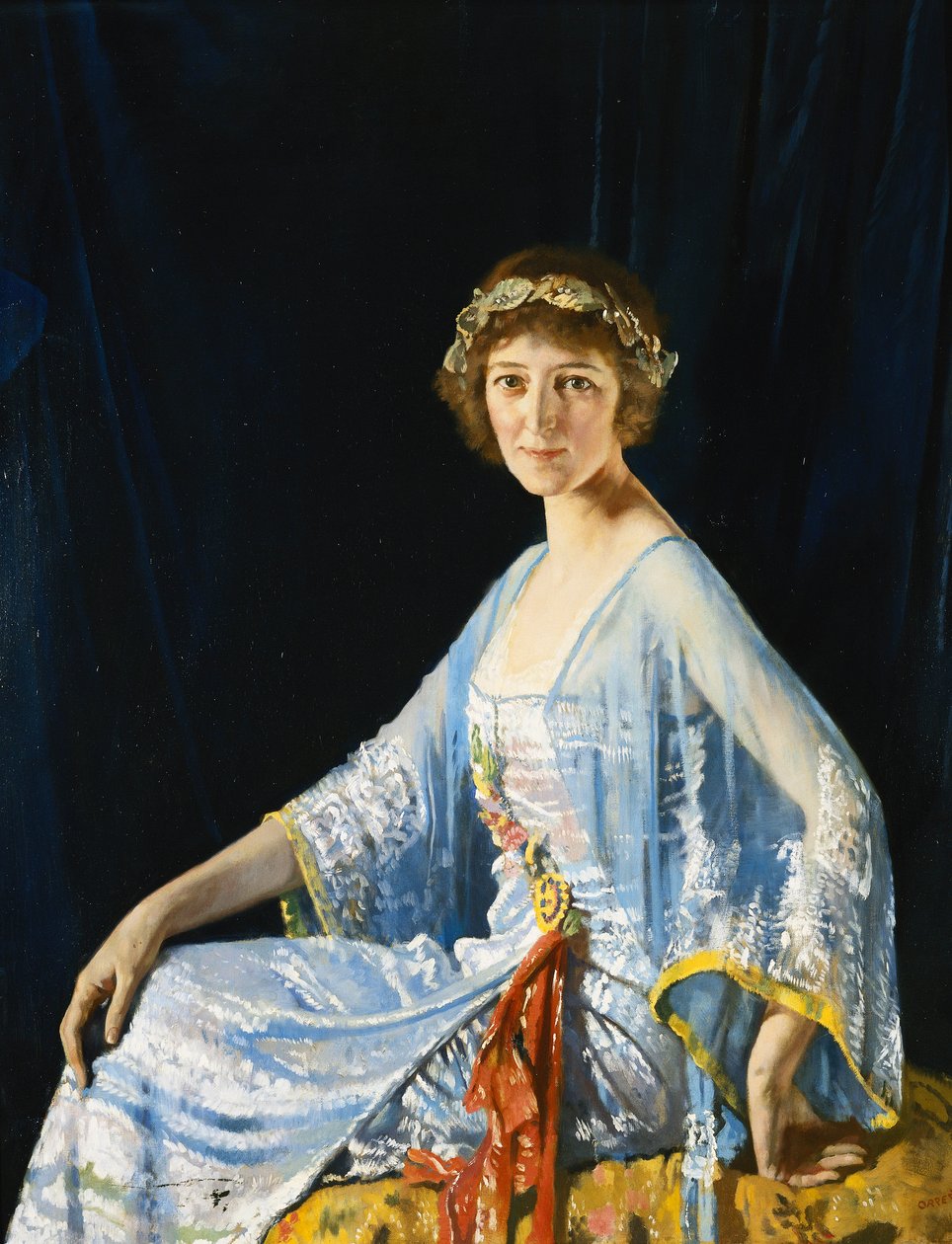 Rouva Georgina Drum, 1920 tekijältä William Orpen