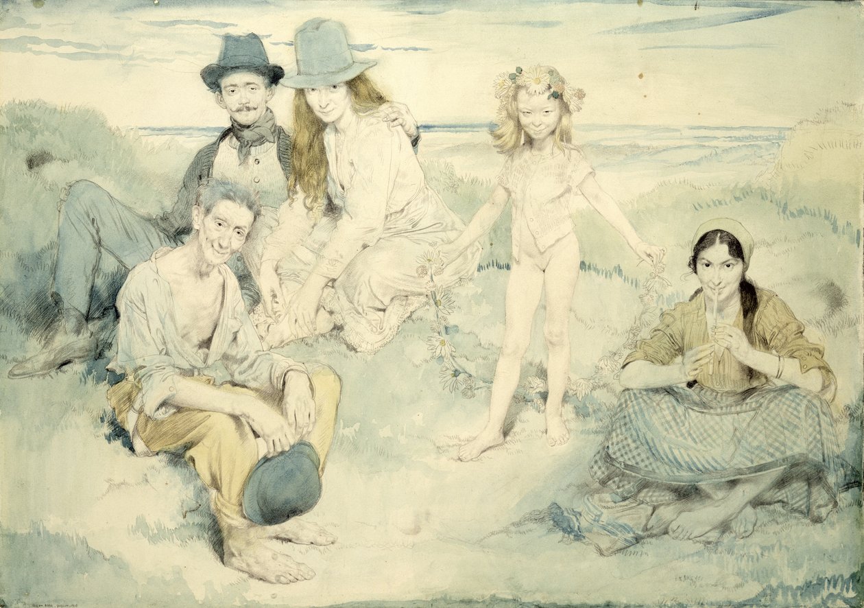 Irlannin rannalla tekijältä William Orpen