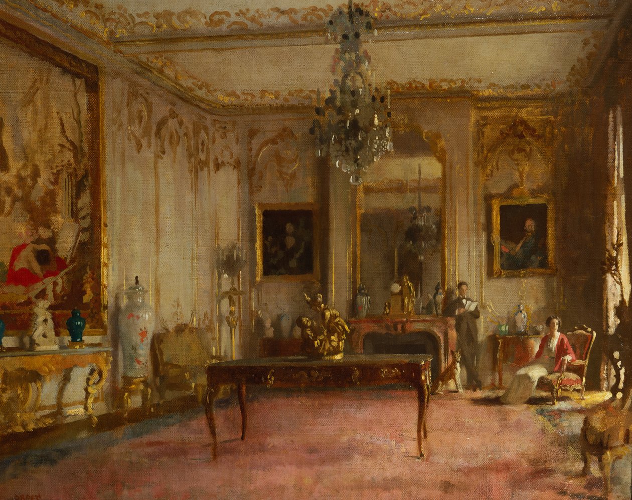 Park Lane -sisustus tekijältä William Orpen