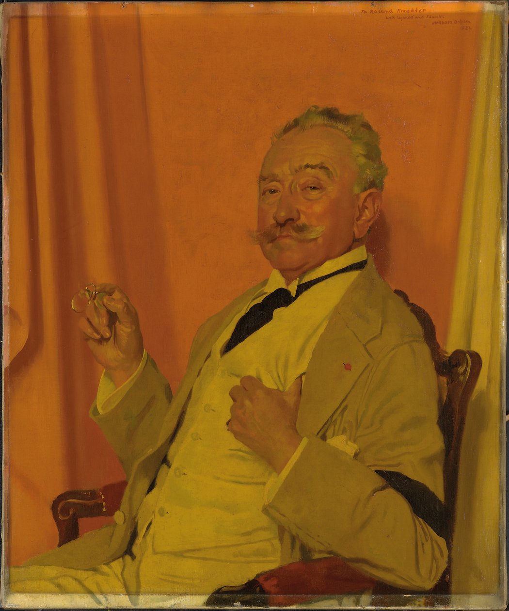 Roland Knoedlerin muotokuva, 1922 tekijältä William Orpen