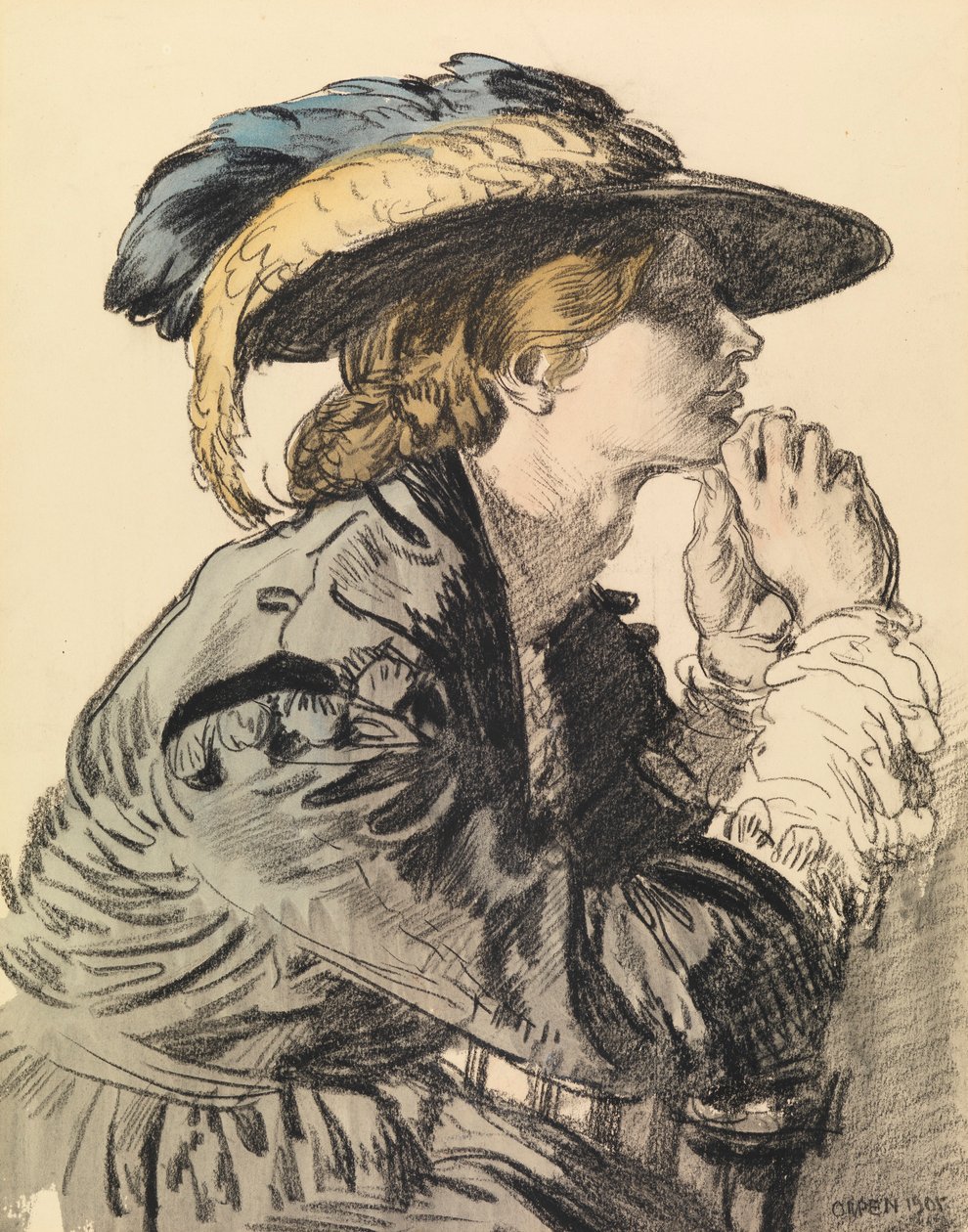 Naisen muotokuva tekijältä William Orpen
