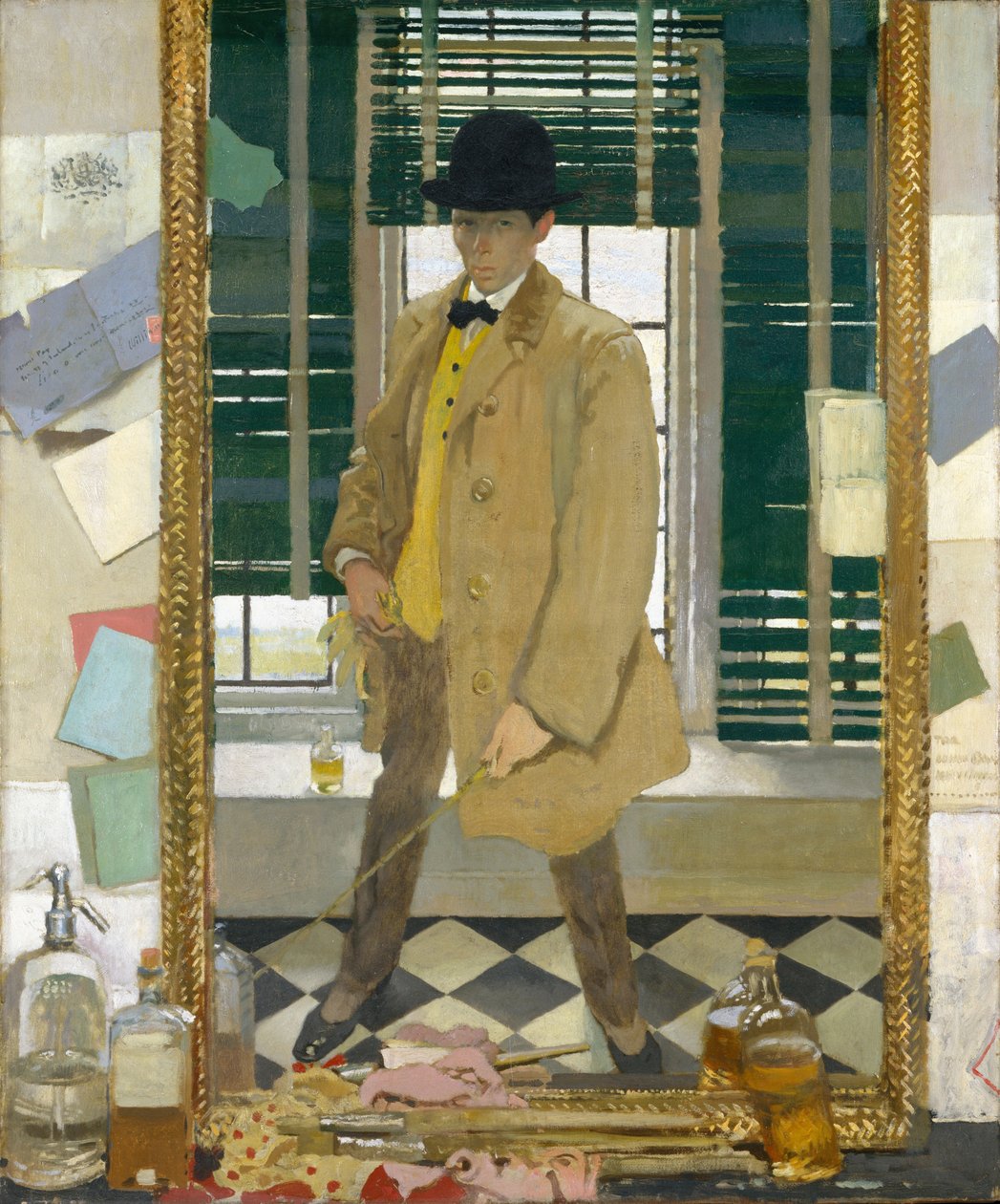 Omakuva, noin 1910 tekijältä William Orpen