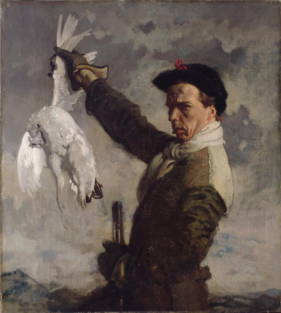 Kuollut riekko (omakuva) tekijältä William Orpen