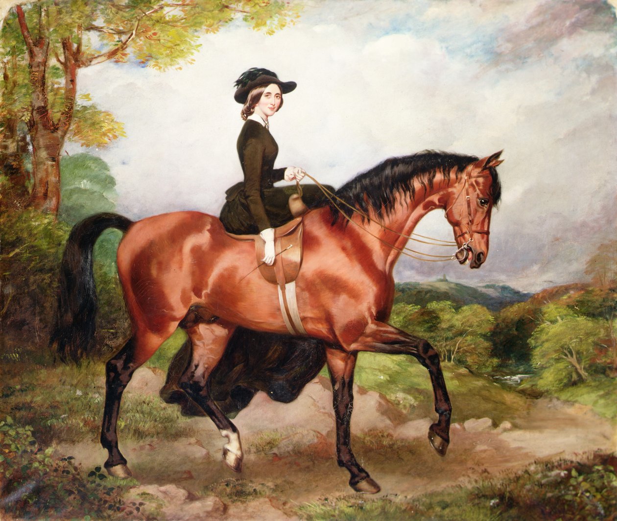 Muotokuva rouva Thomas Conollysta Castletown Co.Kildaresta (öljy kankaalle) tekijältä William Osbourne
