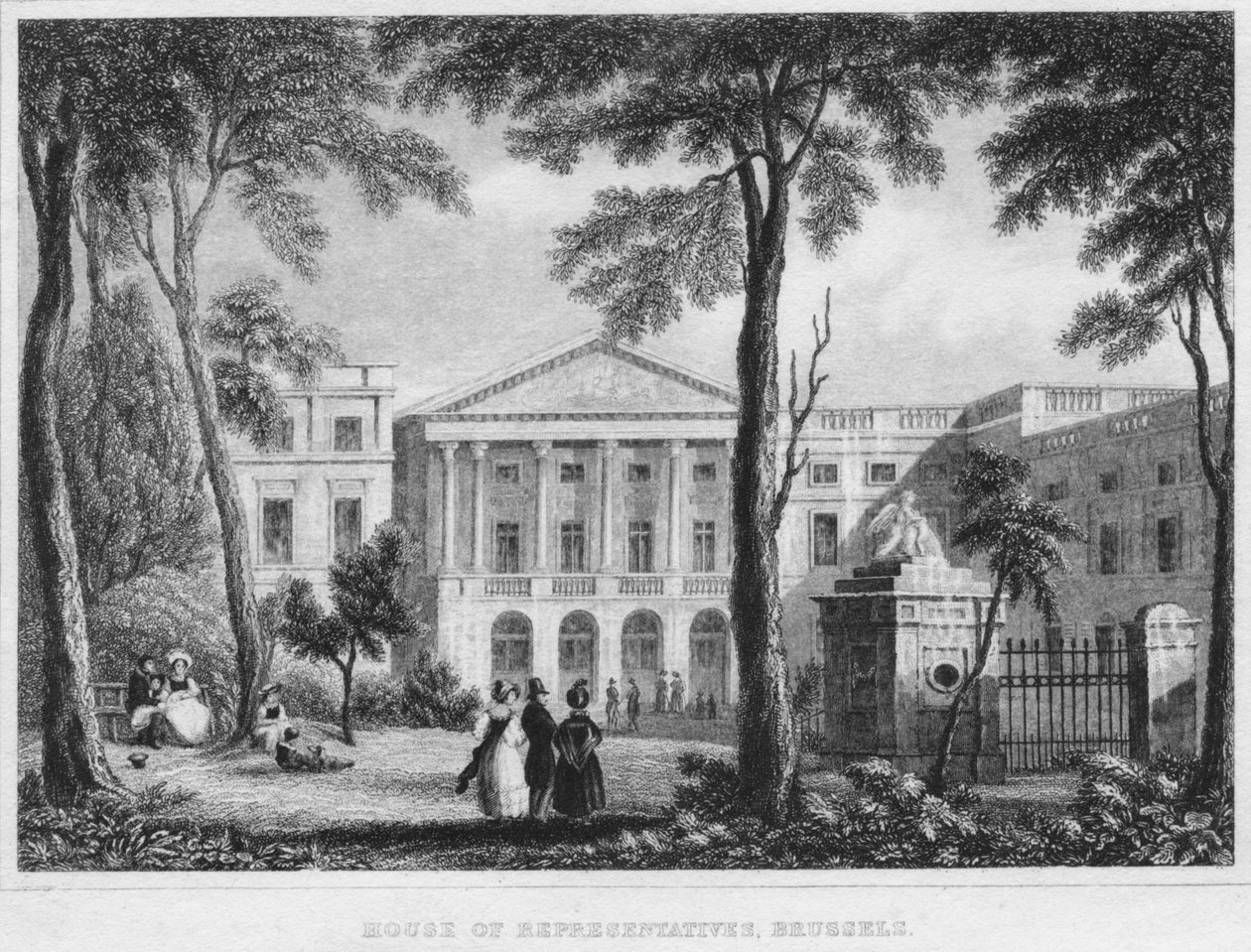 Edustajainhuone, Bryssel, 1850 tekijältä William Owen