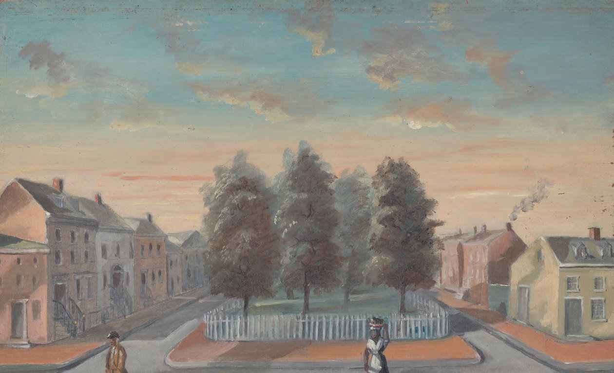 Paistetut päärynät Duane Parkissa, 1870-luku. tekijältä William P. Chappel