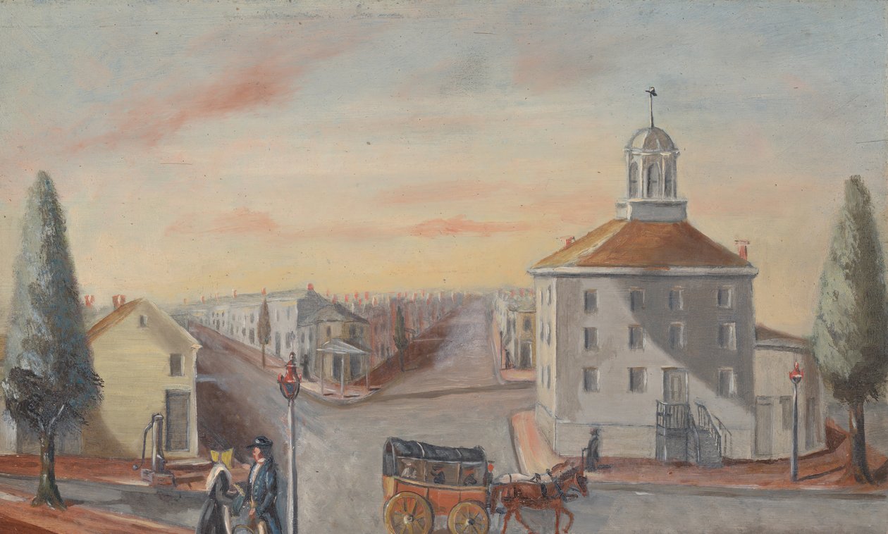 Kuuman maissin myyjä, 1870-luku. tekijältä William P. Chappel
