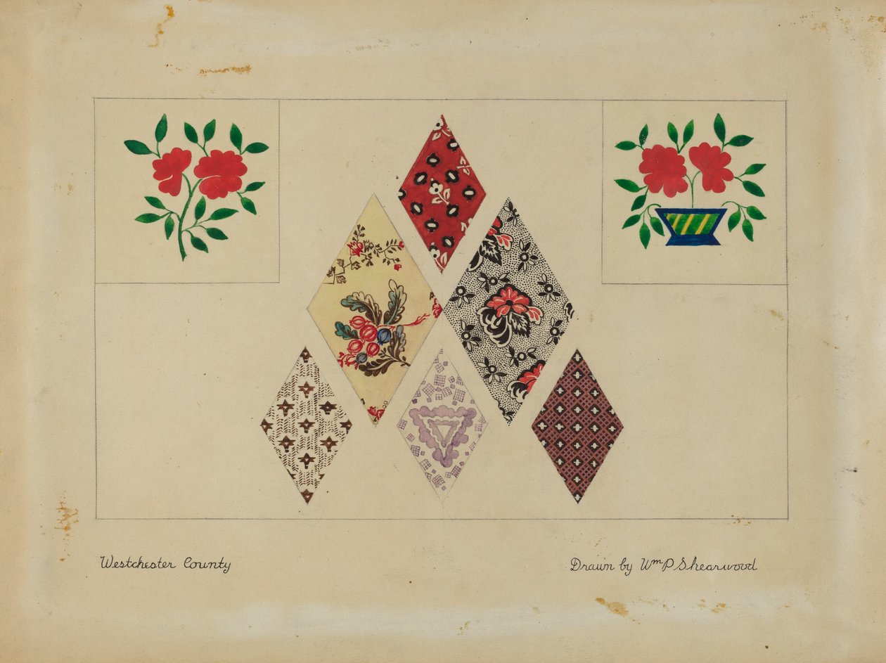 Painetut peittokuviot tekijältä William P. Shearwood