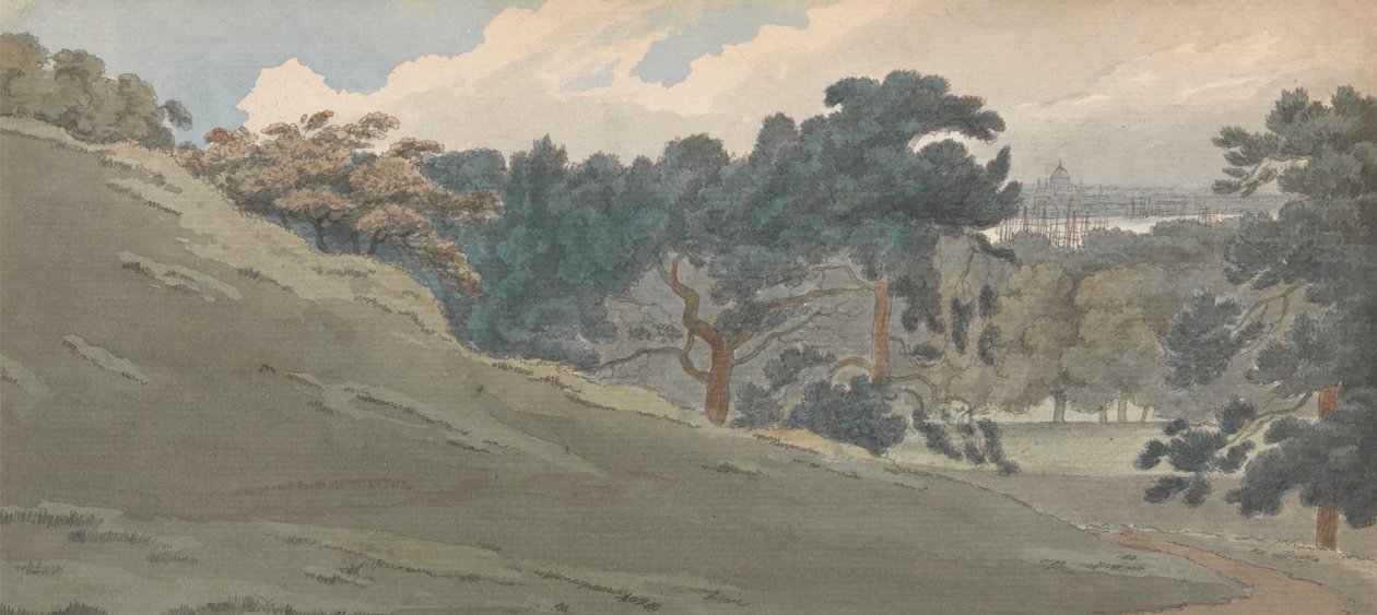 Näkymä Greenwich Parkista tekijältä William P. Sherlock