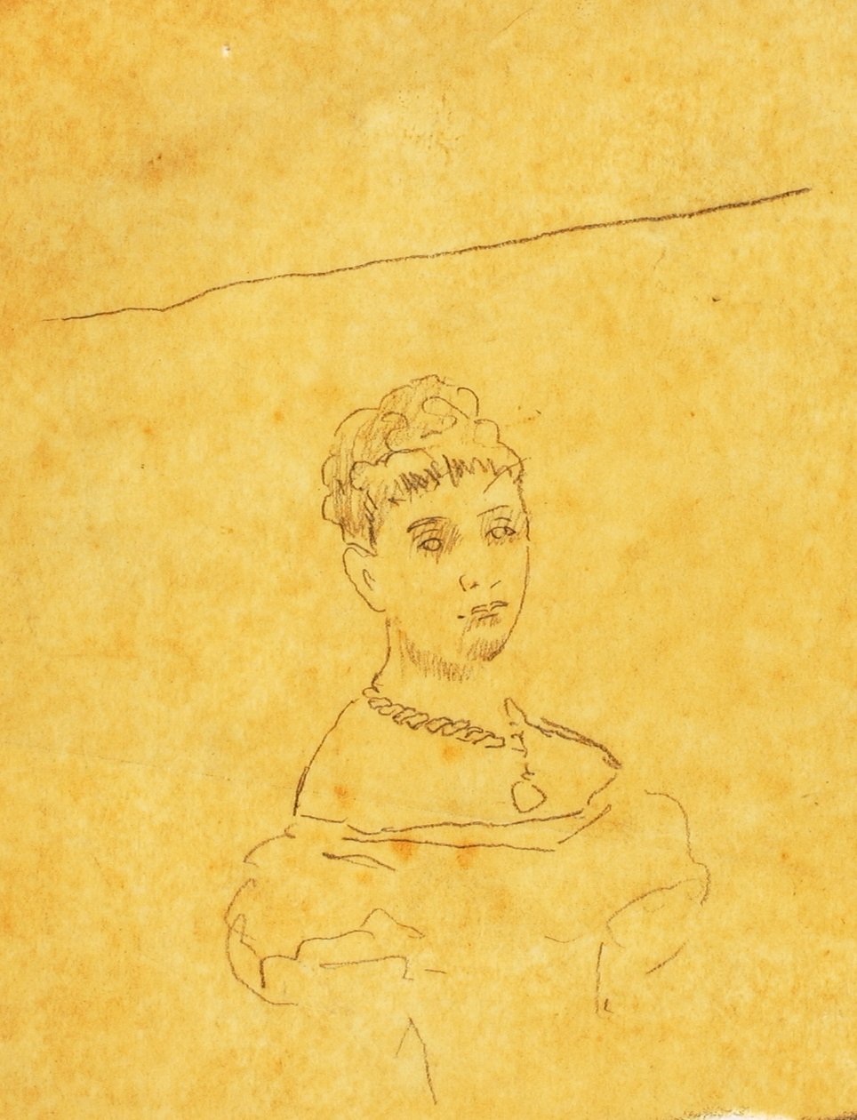 Nainen iltapuvussa ja Venus de Milon kuva tekijältä William Page