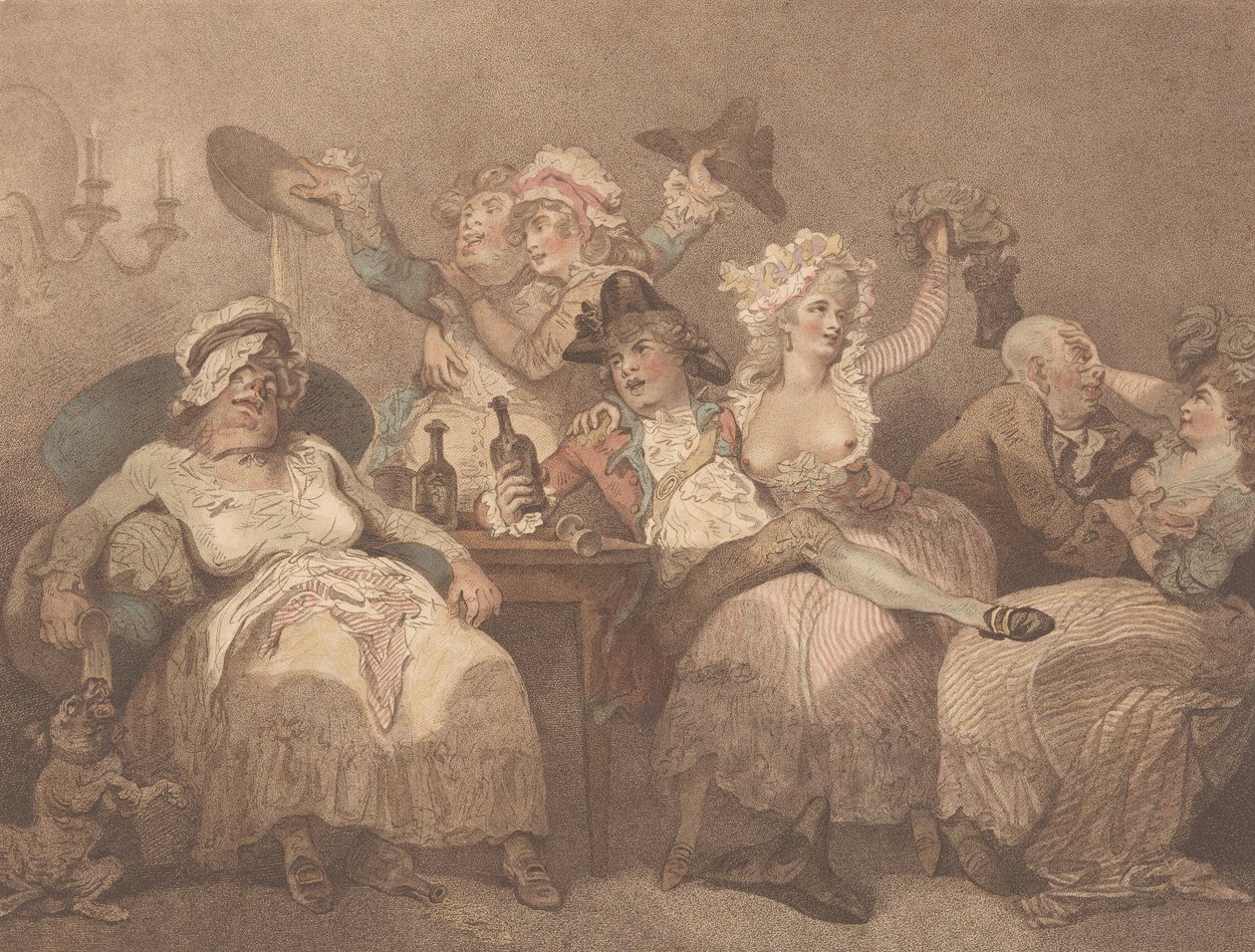 Luonnos luonnosta, 24. tammikuuta 1784. tekijältä William Paulet Carey