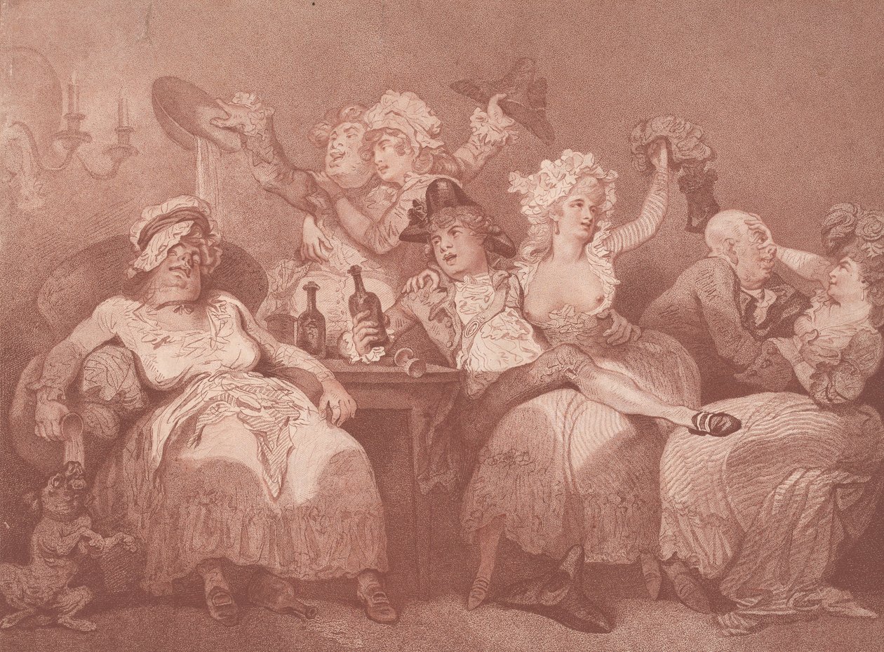 Luonnos luonnosta, 24. tammikuuta 1784. tekijältä William Paulet Carey
