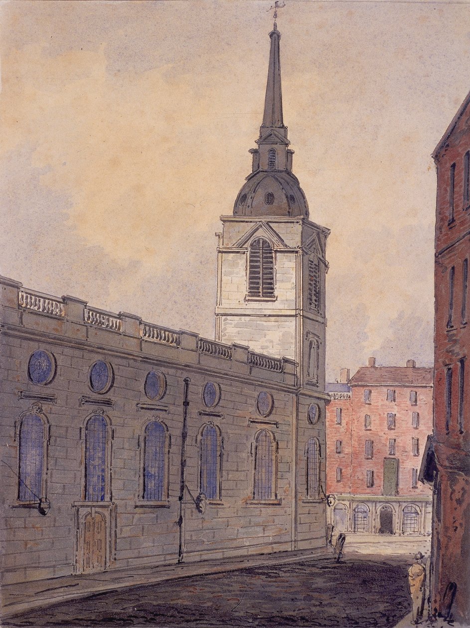 St Benet Gracechurch, Lontoo, 1810 tekijältä William Pearson