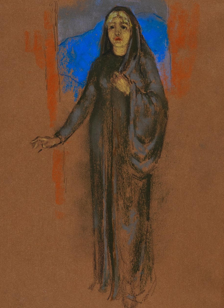 Sara Algood Cathleen Ni Houlihanina, Chicago, 1915. tekijältä William Penhallow Henderson