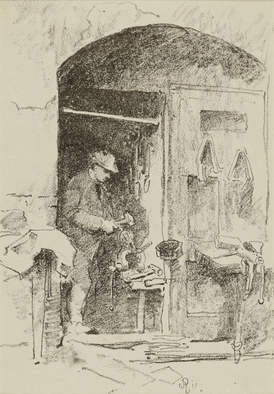 Rautatyöläinen tekijältä William Penhallow Henderson