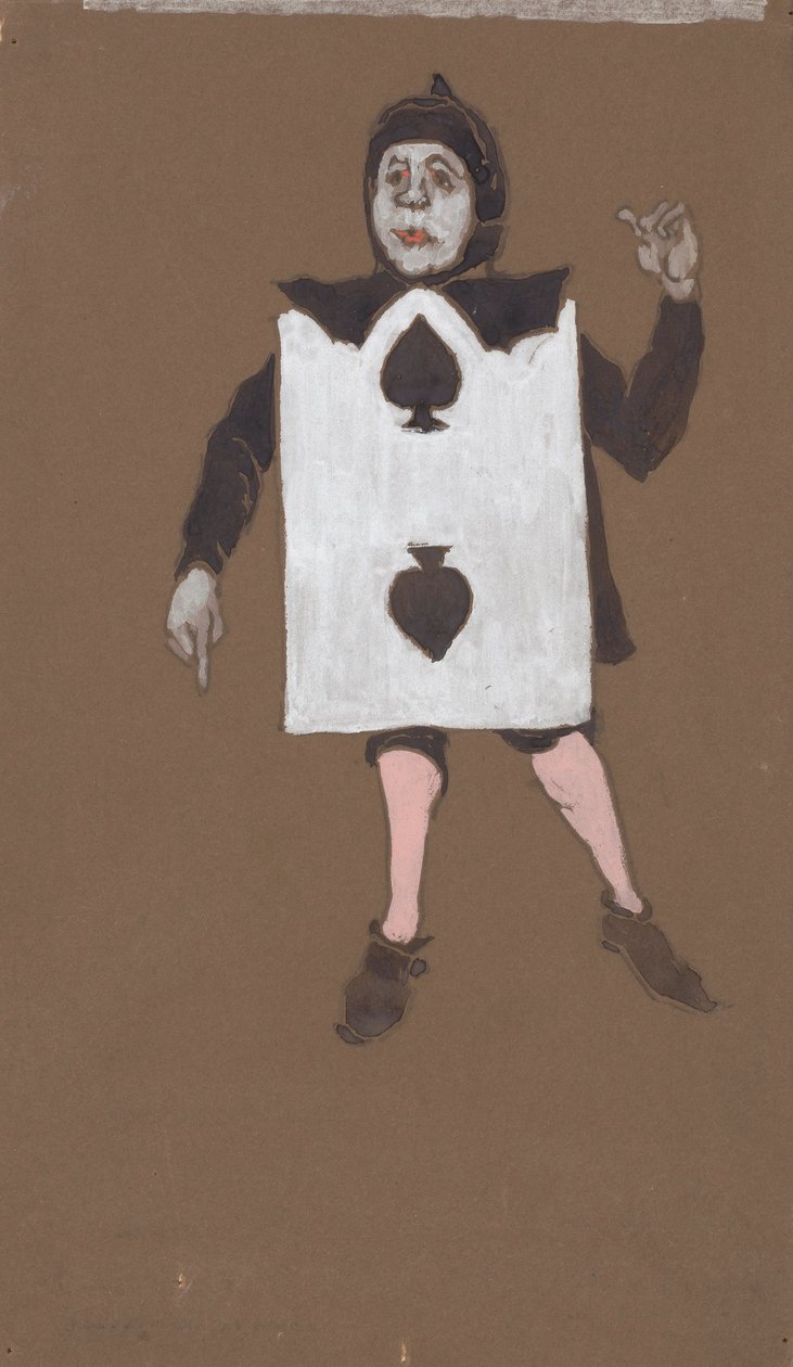 Pikakakkonen (pukusuunnittelu elokuvaan Liisa Ihmemaassa, 1915). tekijältä William Penhallow Henderson